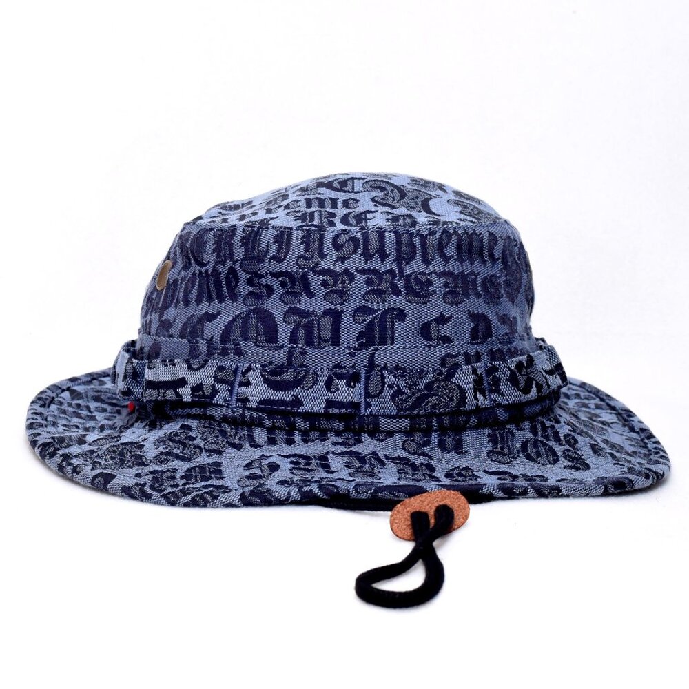 Supreme Cities Jacquard Boonie Blue SS25 Size M/L